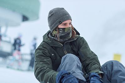 Превью  Шапка лыжная BUFF Polar Grey HTR